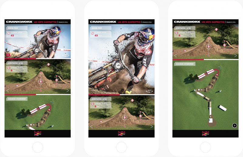 red bull crankworkx mobile browser app